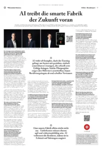 AI treibt die smarte Fabrik der Zukunft voran